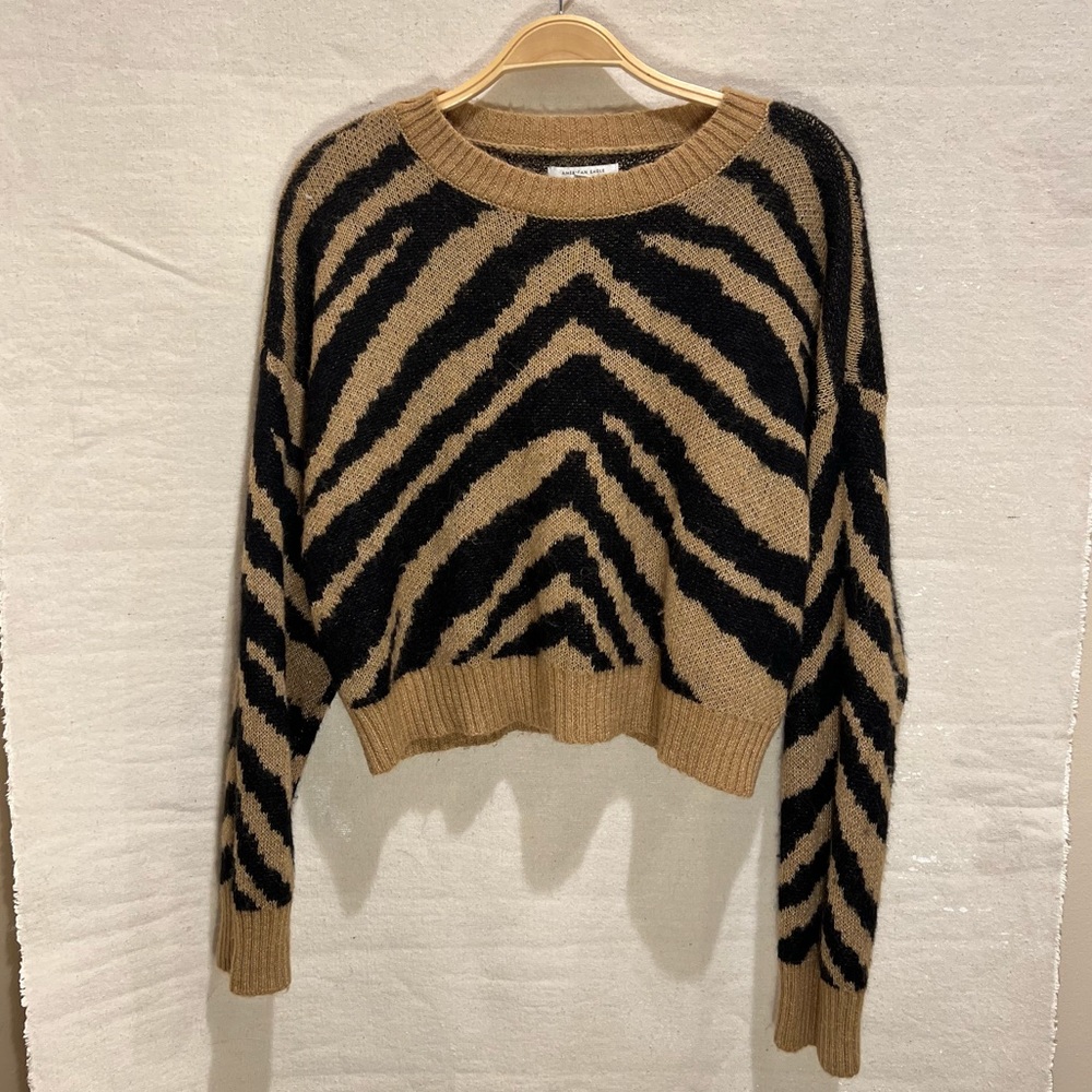 AE Animal Print Sweater